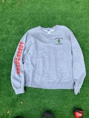 Vintage national society of black engineer crewneck size medium